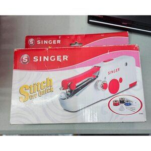 Singer Stitch Sew Quick Handheld Sewing Machine Kit Portable Compact Lightweight